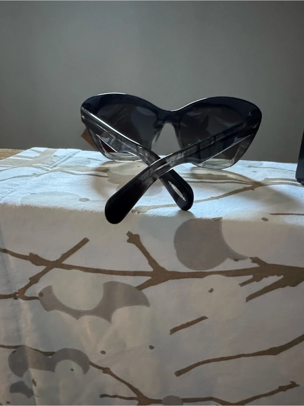 Isabel Marant x Oliver Peoples Black Cat-Eye Sunglasses